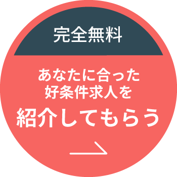 あなたに合った好条件求人を紹介してもらう